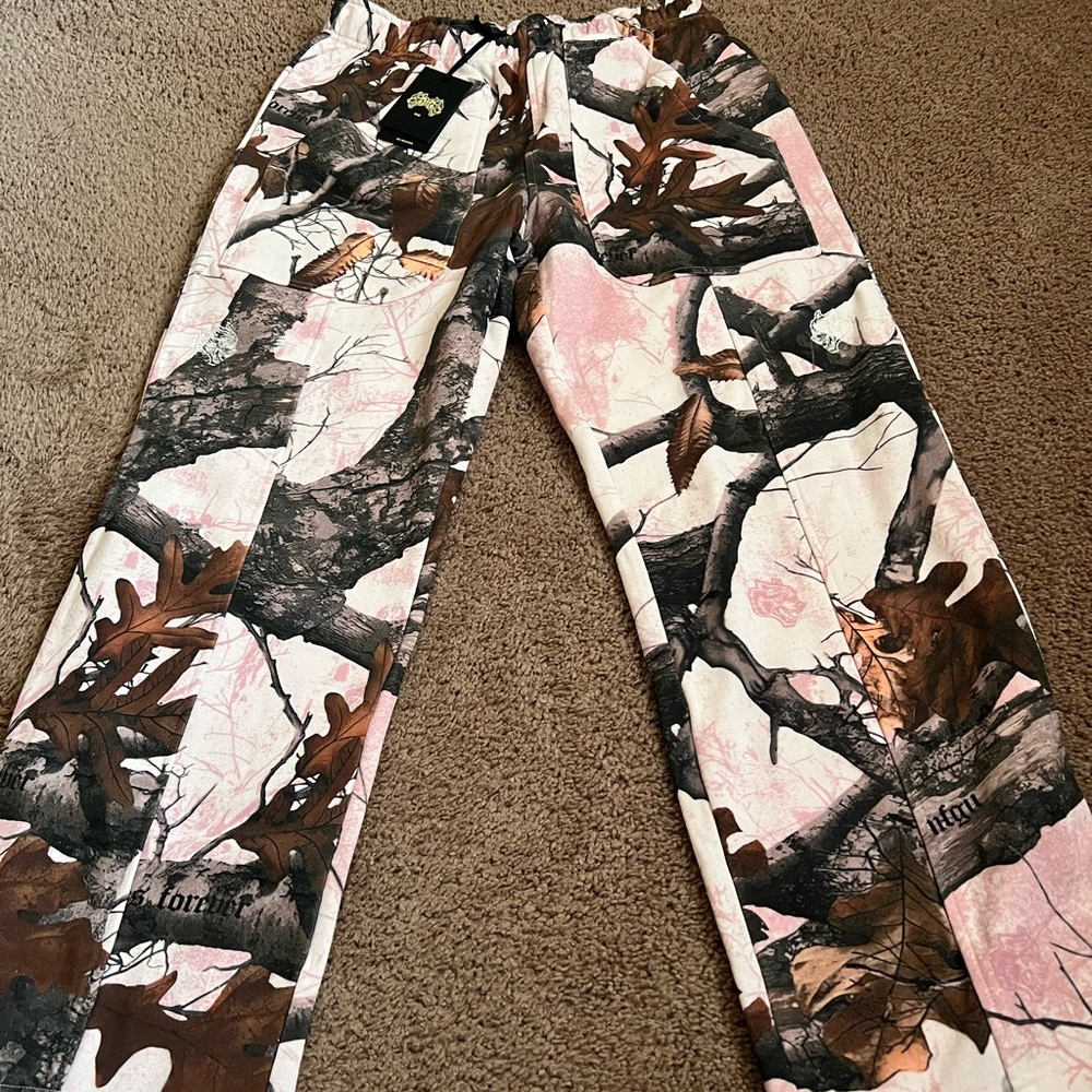 DARC SPORT NO WEAPON PINK CAMO SWEATPANTS DUAL SHE WRATH
